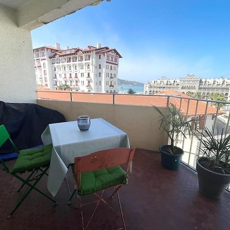 Hendaye Plage Charmant Studio 2Pers Avec Grande Terrasse Vue Mer Ngoại thất bức ảnh
